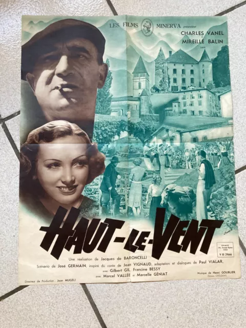 affiche de cinema ancienne