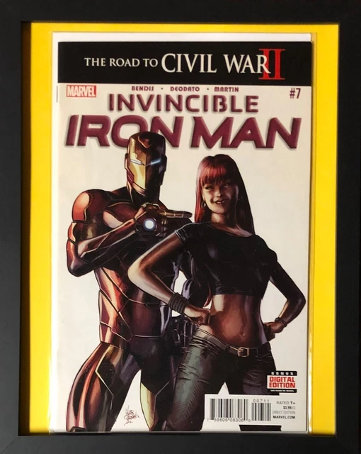 invincible iron man 7 bendis deodato 1st Riri Williams appearance 1st print. VF