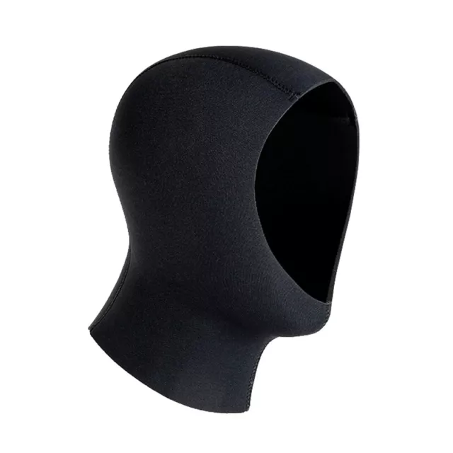 3mm Neoprene Diving Hood With Shoulder Snorkeling Equipment Hat Cap WintPN