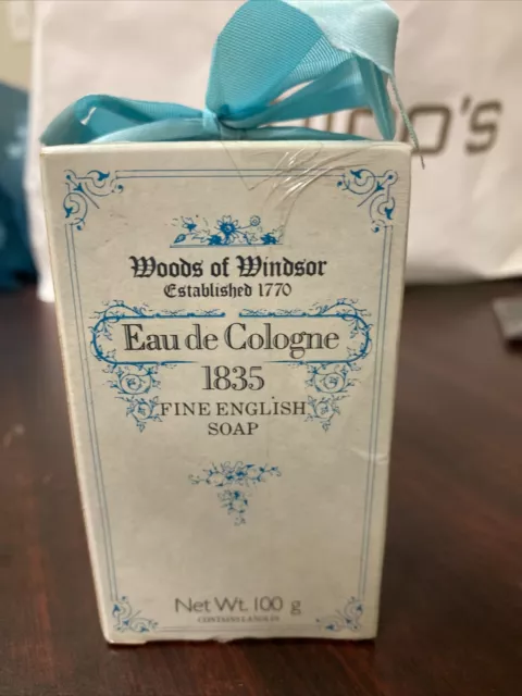 Vintage woods of windsor fine english soap 100g 1981