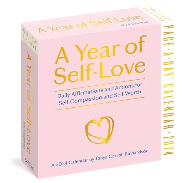 WORKMAN A YEAR of SelfLove 2024 PageADay Calendar w 17.99 PicClick