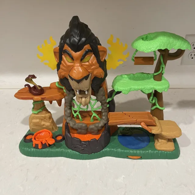 Disney Lion King The Lion Guard Rise Of Scar Retired Play Set WORKS