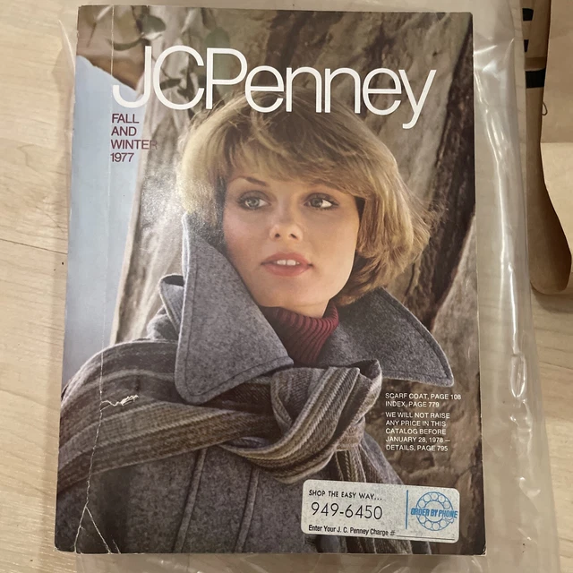 JCPENNEY JC PENNEY Catalog Fall And Winter 1977 24.00 PicClick