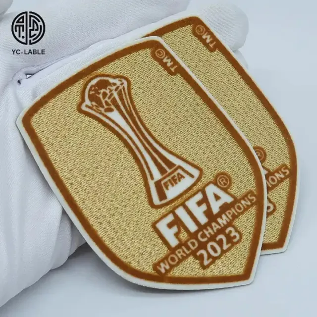 Manchester City 2023 Club World Cup Champions Iron On Heat Transfer Badge Patch