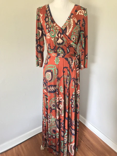 chinese dress ladies Janette Fashion 3 Dresses Bundle Deal V-neck 3/4 Sleeve Faux Wrap Maxi –  Kerena Nicole LLC main image 0