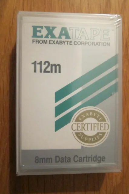 ExaByte ExaTape 112m 8mm Data Tape Cartridge 180093 New Sealed