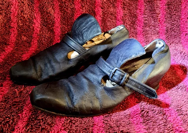 Barocke Schuhe Gr.43 Brogans Barock Mittelalter Larp Reenactment Cosplay Pirat