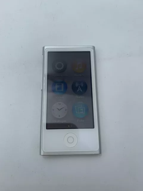 Apple iPod Nano 7 Generazione 16GB Lettore MP3/MP4 - Silver