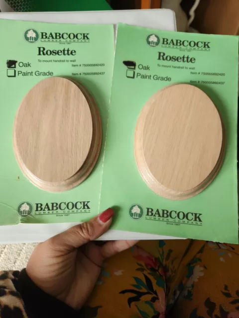 Roseta de roble Babcock Lumber Company