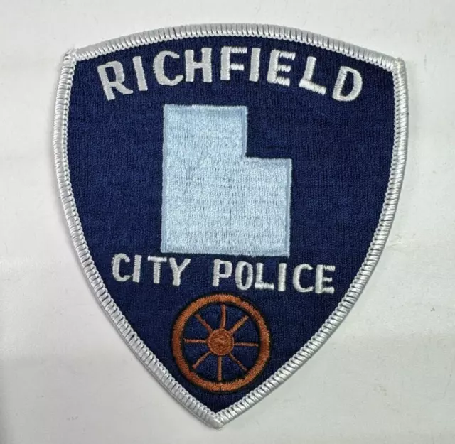 Richfield City Police Utah UT Patch U4