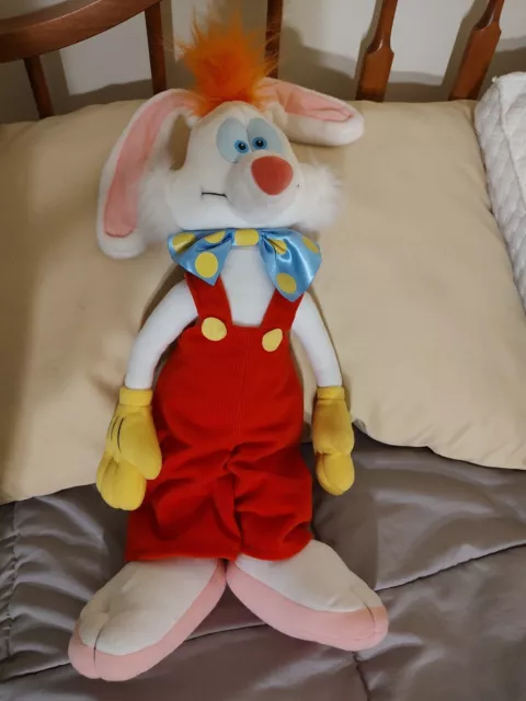 VINTAGE PLAYSKOOL DISNEY Who Framed Roger Rabbit Plush Doll Stuffed ...