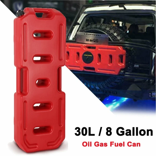 8 GALLON 30L Can Gas Diesel Oil Petrol Fuel Spare Tank Container Off