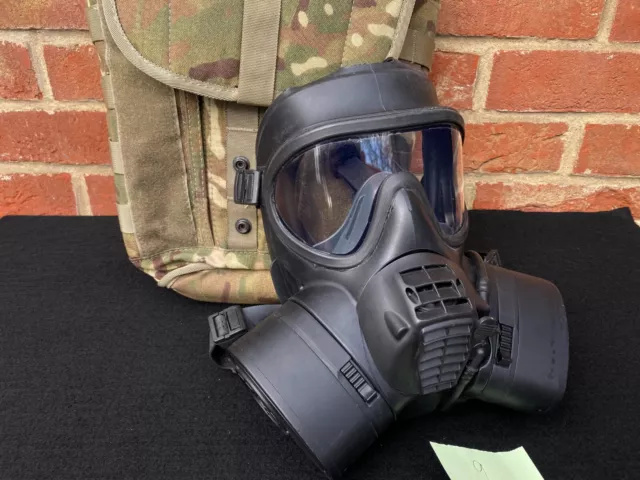 British Military Issue General Service Gas Mask GSR Respirator Size 2