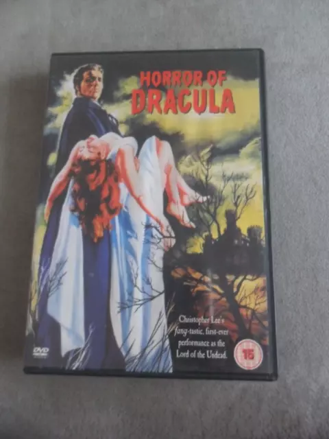 horror of dracula  hammer classic  Christopher Lee, peter cushing  dvd