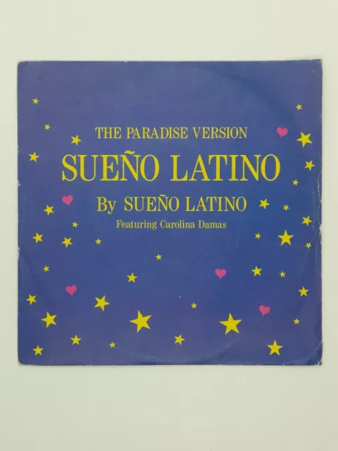 SUENO LATINO - The paradise version feat carolina dumas 7" 45 giri ITALY house