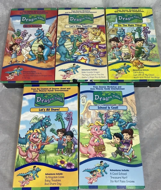 VARIOUS VINTAGE DRAGON Tales VHS Video Tapes Lot Of 5 21.99 PicClick