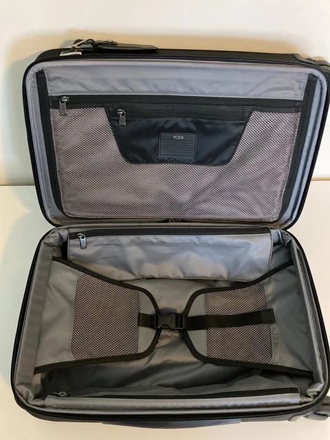 Tumi International Expandable 4-Wheeled Carry-On – Alpha 3 – Castle Gray 124793 10