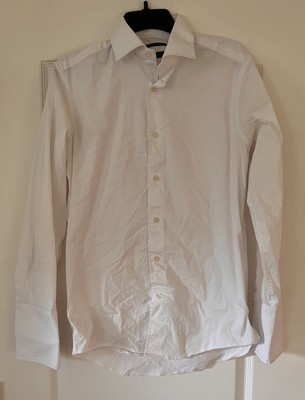 isaac mizrahi slim fit mens dress shirt size 15 (32/33)