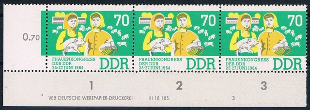 DDR ; Druckvermerk  Mi.:  1032 fn 3, postfrisch
