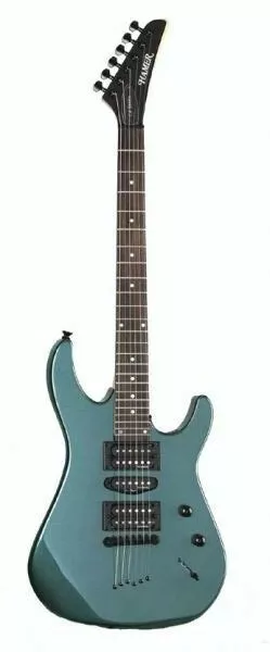 Guitare Electrique Hamer XT Californian CX3 Gun Metal Blue