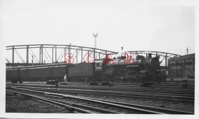 3D549 Rp 1940 Baltimore & Ohio Railroad 462 Loco #5208 St Louis Mo