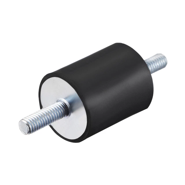 Supports Caoutchouc Anti-Vibration 4pcs M6 - Isolateur Choc D20mm X H30mm
