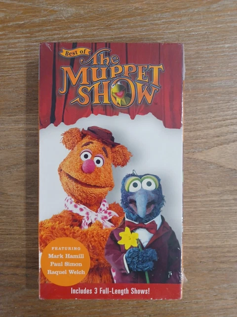 NEW! BEST OF the Muppet Show VHS Mark Hamill Paul Simon Raquel Welch £ ...