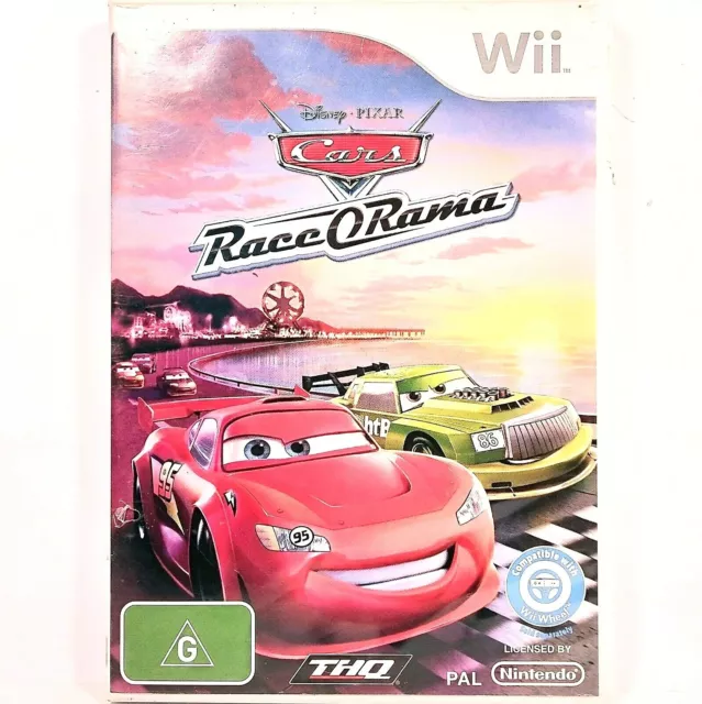 Disney Pixar Cars Race-O-Rama Nintendo Wii PAL Game With Manual – Retro Unit