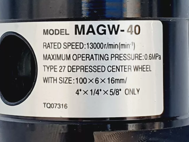 NK MYTON MAGW-40 Air Angle Grinder 4", 13000 RPM, Made in Japan -1 # New 3