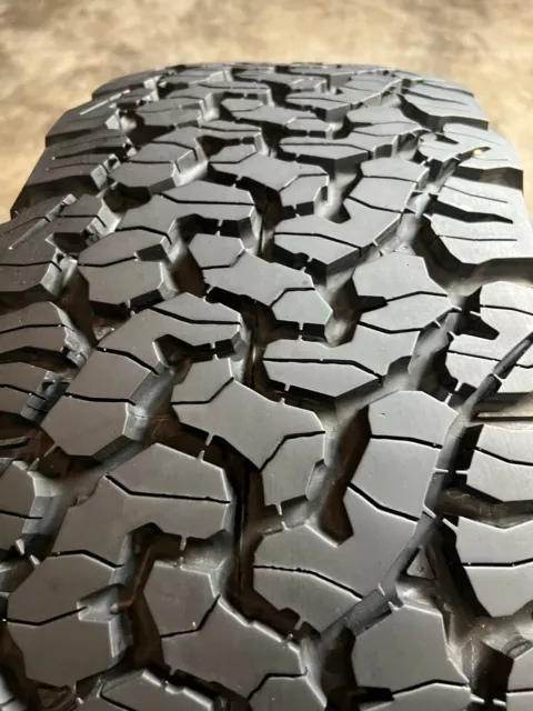 Used LT 285/70R17 BFGoodrich All-Terrain T/A KO2 - 116/113Q - 12/32 No Repairs Used LT 285/70R17 BFGoodrich All-Terrain T/A KO2 - 116/113Q - 12/32 No Repairs
