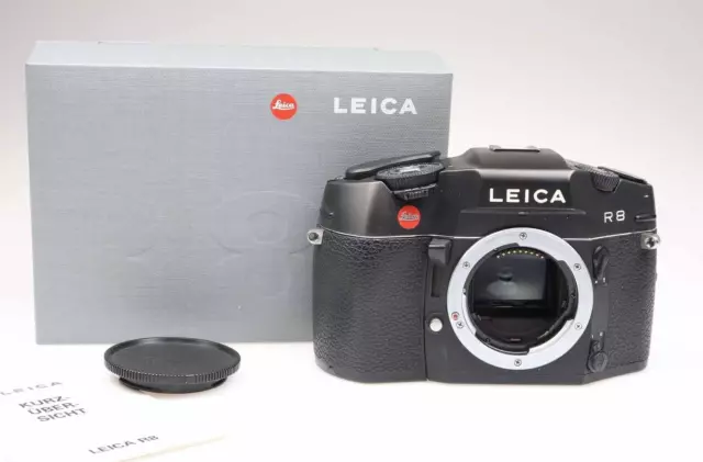 Leica R8 Kamera camera 10081 Schwarz Black  Body Leitz 95377