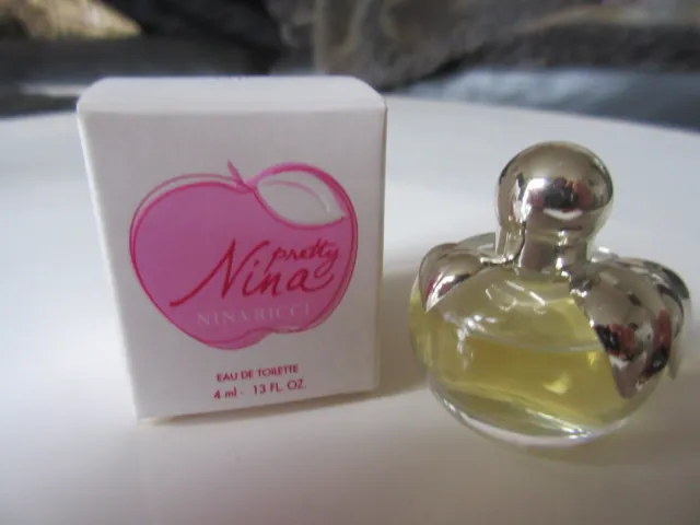 Miniature EDT Pretty de Nina Ricci 4 ml. Neuve + boîte.