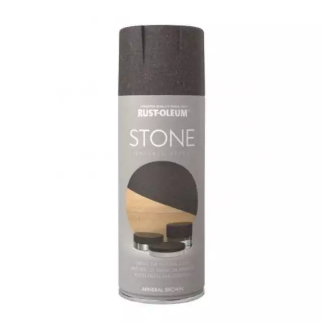 Rust-Oleum Stone Texture 400ML - Mineral Brown