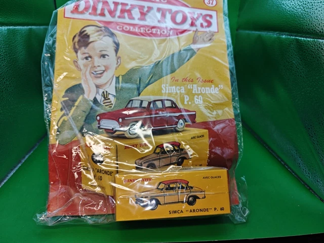 DT236 Voiture 1/43 réédition DINKY TOYS DeAgostini : SIMCA Aronde P.60 544 3701450729127