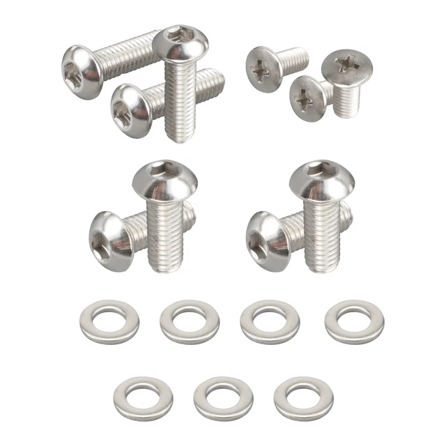 Neutral Switch Cover Plate Bolts & Washers For Yamaha Banshee 350 YFZ350 SE SP