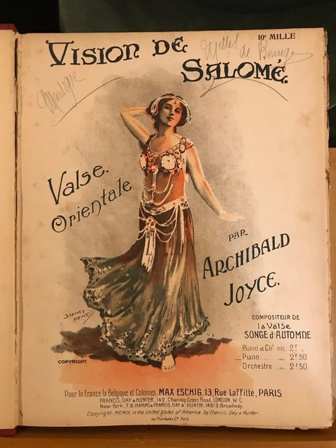 Recueil ancien partitions piano airs populaires belle époque début XXe siècle