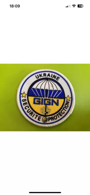 écusson gendarmerie GIGN UKRAINE