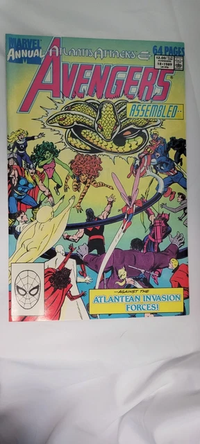 Avengers Annual #18  Marvel Comics 1989 Atlantis Attacks