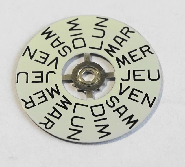 SPHÈRE CADRAN POMAR Automatic Incabloc Pièce Rechange Calibre Eta 2789 Jour 29mm EUR 16,00