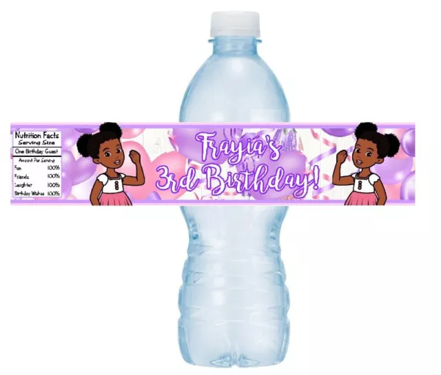 12 Gracie's Corner Baby Shower Birthday Party Water Bottle Labels Stickers