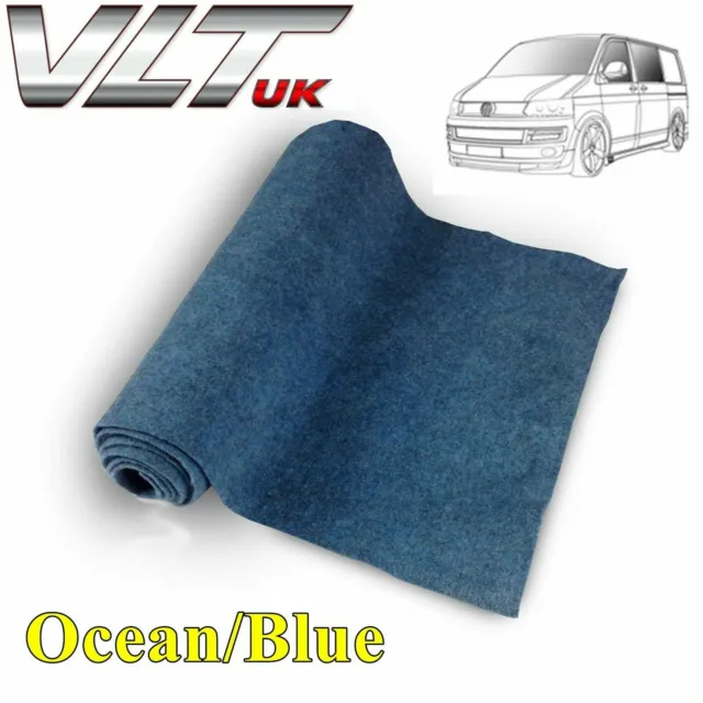 Camper Van Carpet Lining 4 Way Stretch VW T6 5 Transporter Caddy transit Trimfix