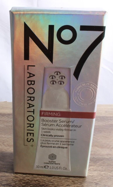 No7 Laboratories Firming Booster Serum 30ml (1.0 fl.oz) Clinically Proven Sealed