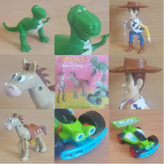 McDonalds Happy Meal Spielzeug 2000 (1.) Disney Pixar Spielzeug Geschichte einzelnes Spielzeug verschieden