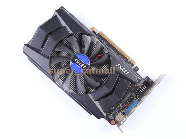 MSI NVIDIA GEFORCE GTX 750 Ti 2 GB Video Card HDMI VGA DVI 128BIT