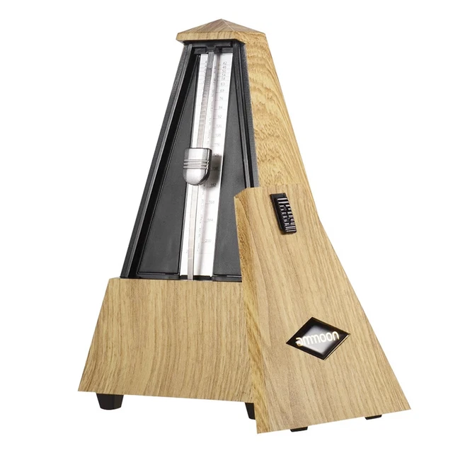 ammoon Universal Pyramid Mechanical Metronome ABS Material for Guitar Violin Pia