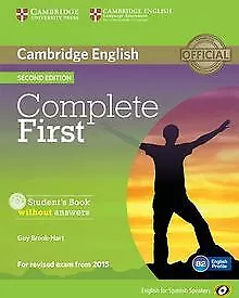 Complete First for Spanish Speakers Student's Book without... | Livre | état bon