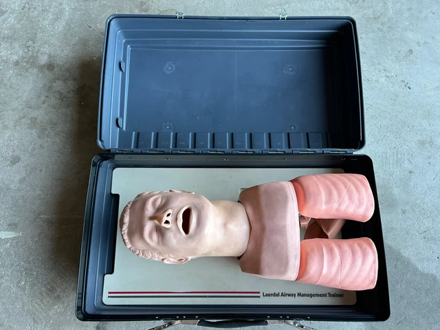 Laerdal Adult Airway Management Trainer Manikin with case Laerdal Adult Airway Management Trainer Manikin with case