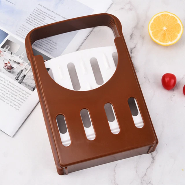 FOLDABLE BREAD SLICER DIY Toast Loaf Cutters Multifunctional for