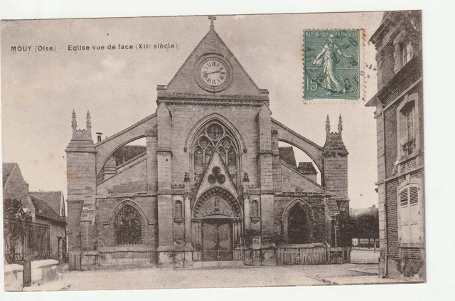 MOUY - Oise - CPA 60 - l' Eglise
