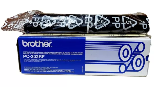 GENUINE Brother Printer Refill PC302RF Thermal Ribbon (only 1 in pack) Sealed